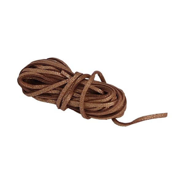 Fløjlsreb Dobbeltsidet Funklende Nylon til DIY Halskæde og Armbånd 5 Meter (Gylden)