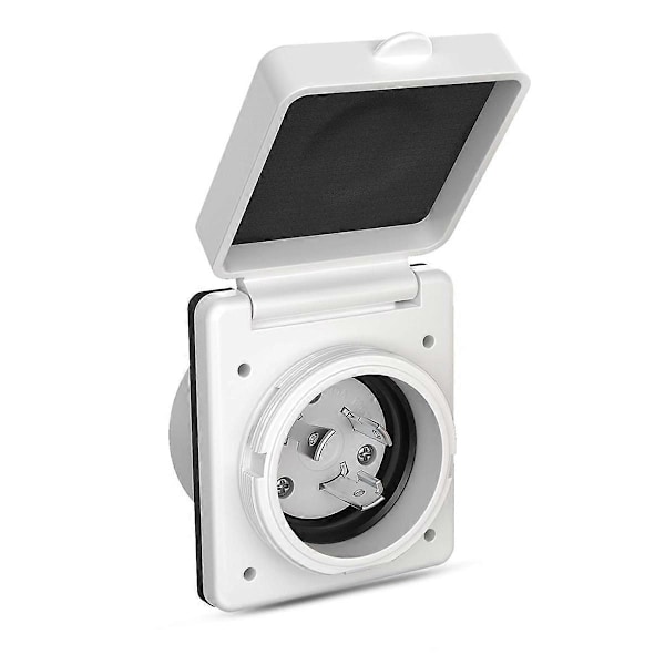 30A RV-pistoke, kierrelukittava sisääntulo, rantavoimapistoke 125V/250V