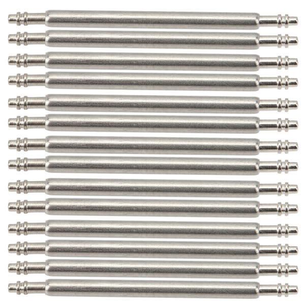 2000 stk Spring Bar Watch Band Strap Link Pins Reparasjonsverktøy i rustfritt stål 1,5 tykk 21 mm