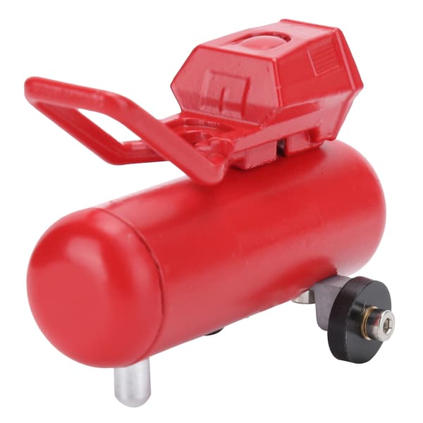 RC-simulering luftpump metalltillbehör passar för TRX4 90046 D90 CC01 1/10 RC bilmodellRöd