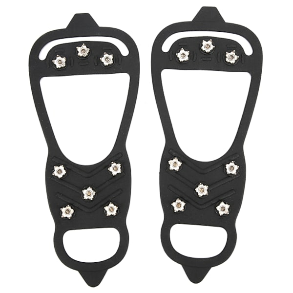 1 par 8-tands udendørs snevandring negle stegjern Anti-Slips Issko Spikes Covers(L)