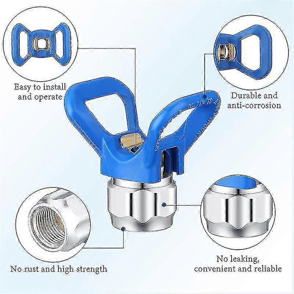 10 stk. Sprayhoder Reversibel Airless Lakksprøyte Dyse Airless Lakksprøyte Tips Og Fi Zekai
