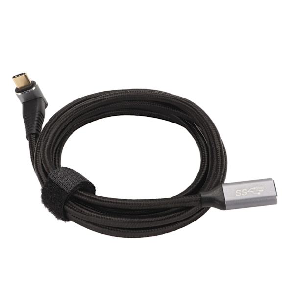 USB C 3.1 hann-til-hun-kabel PD100W Hurtiglading 10Gbps 4K ved 60Hz USB C-ladekabel for Steam Deck-spillkonsoller 150cm/59.1in
