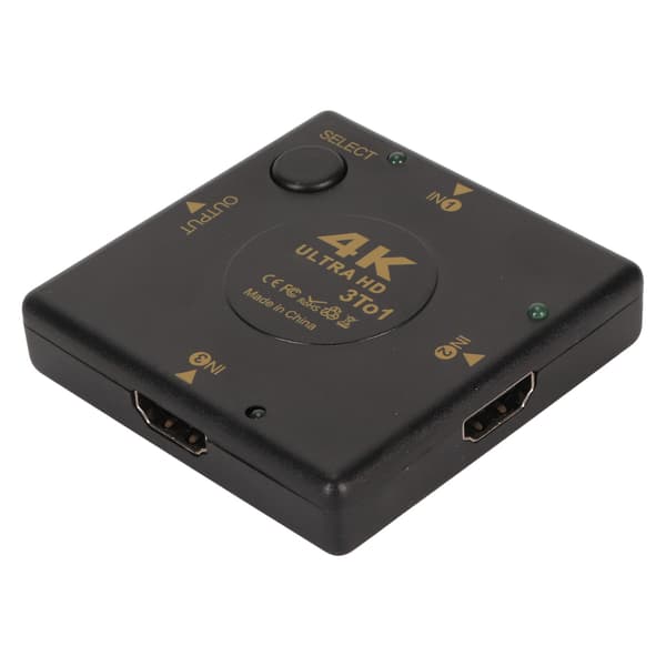 HD Multimedia Interface Switch 3 ind 1 ud 4K Support 3D Video Switcher Selector til PC Spilkonsol TV Projektor