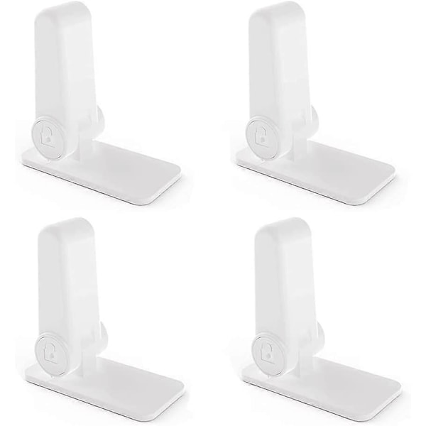 4-pack Babysäkerhetsdörrhandtagslås, Multifunktionellt Barnsäkert Dörrspakslås, Patenterad Design Fönsterlås, Barnsäkring Dörrknoppslås, Barn