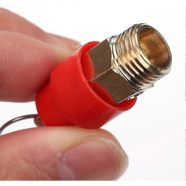 2025 Ny 1/4 120PSI Sikkerhedsventil til Luftkompressor, Messing Sikkerhedsventil til Luftkompressor
