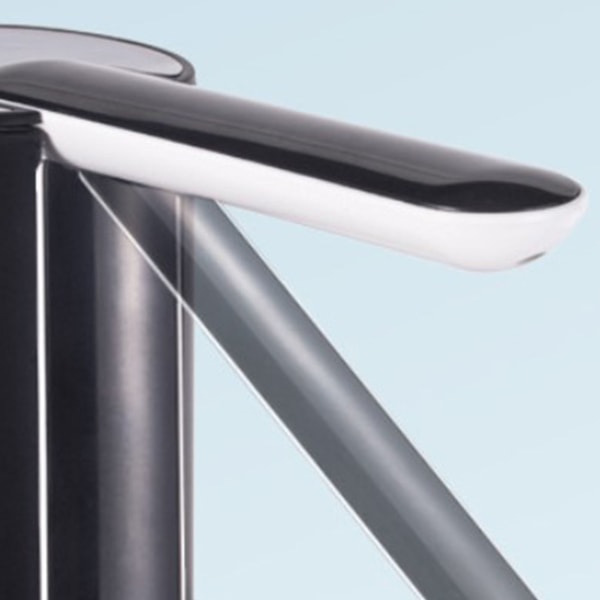 Vandflaske Dispenser Foldbar USB Genopladelig Automatisk Bærbar Elektrisk Vand Dispenser Pumpe Sort 4W