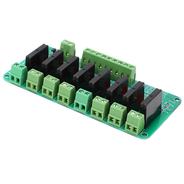 Relæmodul 8-kanals solid state elektronisk komponent med modstandssikring DC 5V indgang
