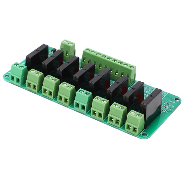 Relémodul 8-kanals solid state elektronisk komponent med motstandssikring DC 5V inngang