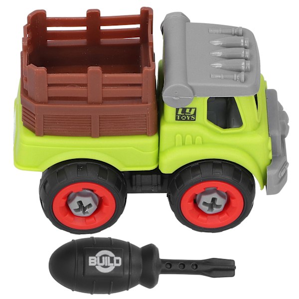 Lasten purkuauto DIY-kokoonpanomalli, opettavainen lapsen syntymäpäivälahja, kuljetusajoneuvo