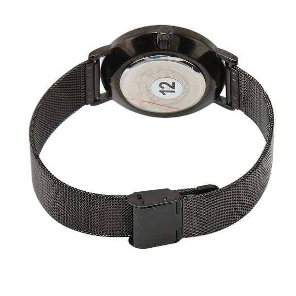 Män Blue Dial Quartz Watch Bärbar Fashionabla Elegant reptålig vattentät watch för affärsresa
