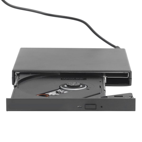 Ulkoinen CD-DVD-asema USB portti Ohut kannettava optinen asema kannettavalle tietokoneelle Kannettava CD-poltin Win for OS Linuxille