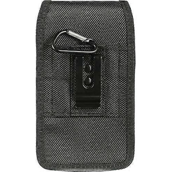 Vertikalt Robust Beltehylster Veske for iPhone 7 Plus 8 Plus Nylon Beltepose Utendørsaktivitet Beskyttelsesdeksel Klatre Bærehylse