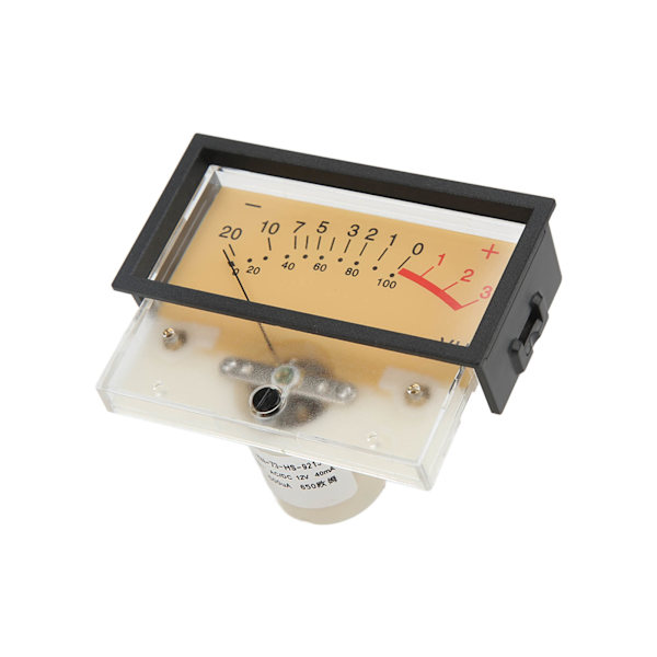 TN-73-HS-9213H VU-meter Høypresisjons effektforsterker header lydnivåmåler med LED-bakgrunnsbelysning