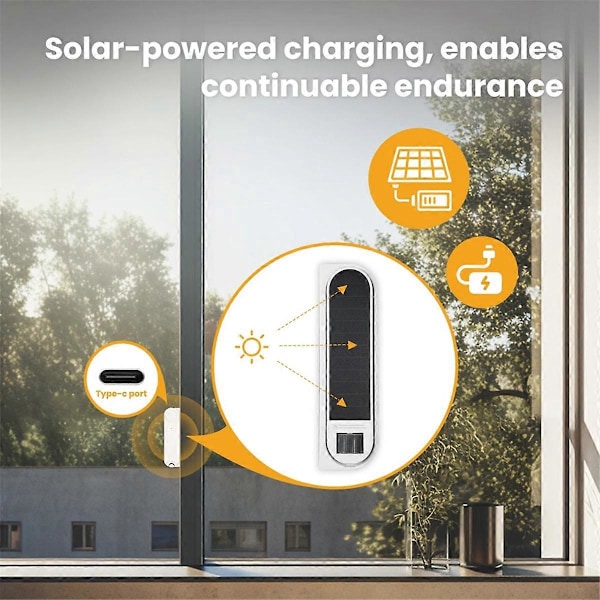 Tuya ZigBee Smart Skjutfönsteröppnare Automatisk
