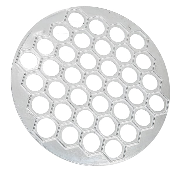 Hushålls DIY Aluminiumlegering Dumpling Form Verktyg Dumplings Maker Köksredskap Silver