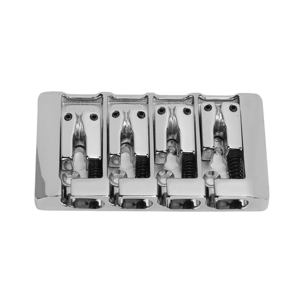 Elektrisk Bas Stall 4 Strängar Metall Bakstycke Instrument Tillbehör Silver BA1012