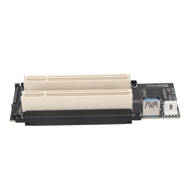 PCI E - Dual PCI Card Plug and Play PCB Materiaali Sininen LED Dual PCI -laajennuskortti WIN:lle