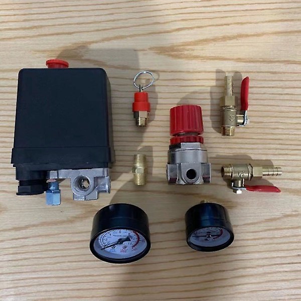 Luftkompressor trykventilkontakt med regulatorer