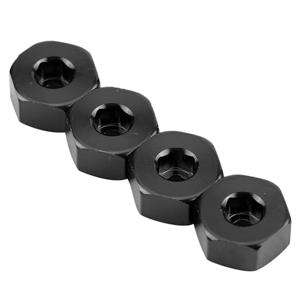 Aluminiumlegering 5mm till 12mm Hjulnav Adapter för WPL 1634 RC Lastbil (Svart)