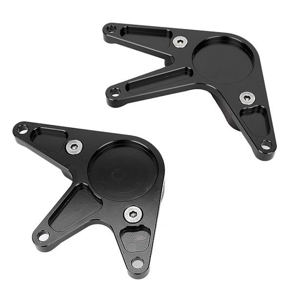 Motorbeskyttelsesskyder Crash Pad Faldsikring Passer til Honda CBR1000RR 08-17 (Sort)