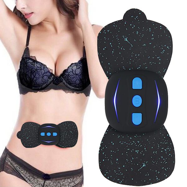 Mini Elektrisk nakkestimulator EMS Pulse Massager Cervical Pain Relief Massasjeverktøy