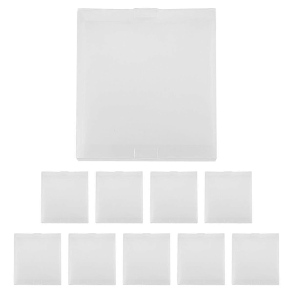Klar CD Display Boks Opbevaring Beskyttelsesetui 143x126x25mm