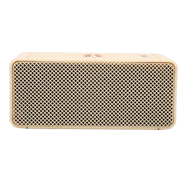 Bluetooth-högtalare Stereo USB-laddning IPX7 Vattentät Bärbar Trådlös Högtalare för Telefon Surfplatta Bärbar Dator Vit