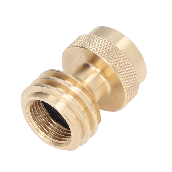 Propan Tank Adapter Liten Messing Propan Påfyllingsventil Gasstank Omformer for Camping