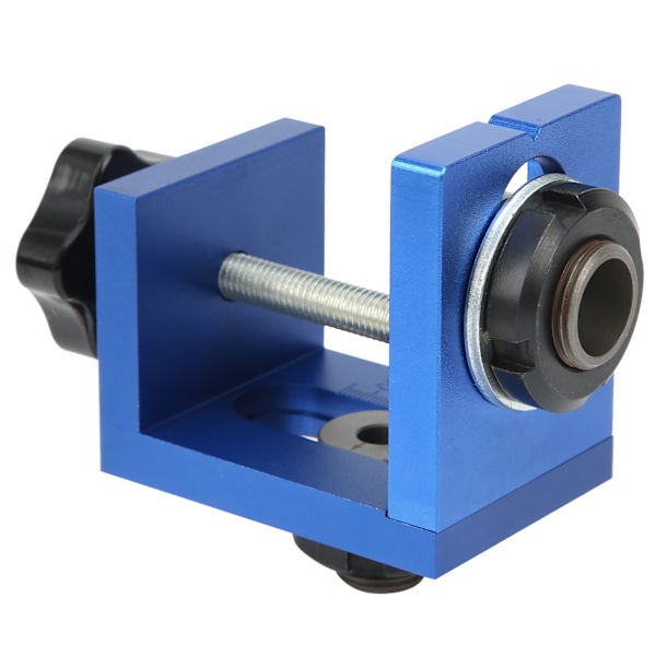 Doweling Jig Borrguide Kit Hålöppning Träbearbetning Locator Aluminiumlegering Justerbar