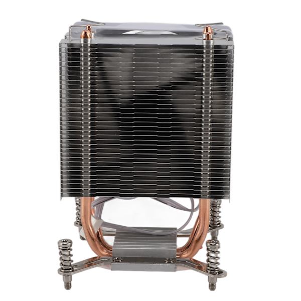 9CM CPU-kylare 2 kopparvärmeledningar Färgglada ljuseffekter DIY Installera datorns CPU-kylfläktar för moderkort