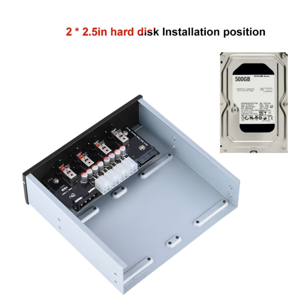 Power Strömbrytare Hårddiskväljare SATA Drive Switcher för stationär PC-dator
