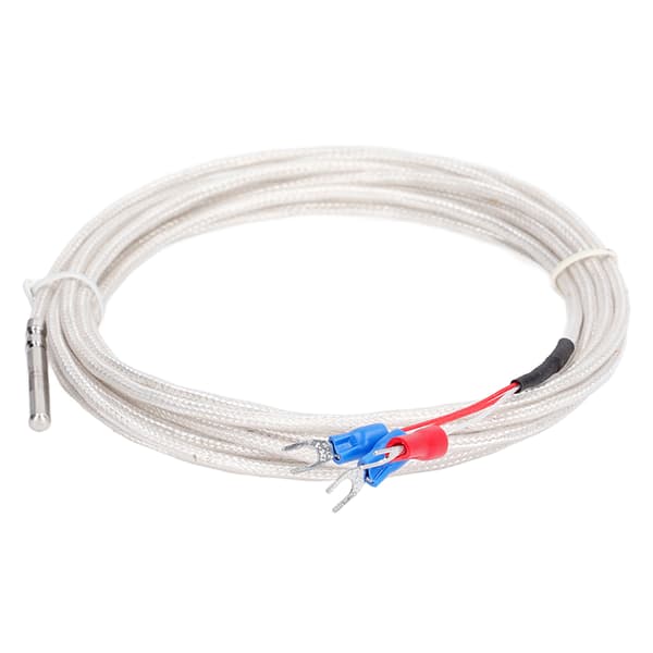 Pt100 Temperatursensor Sond Vattentät 3-tråds Termistorsond K-typ Termoelement för Konstant Temperaturregulator 3m