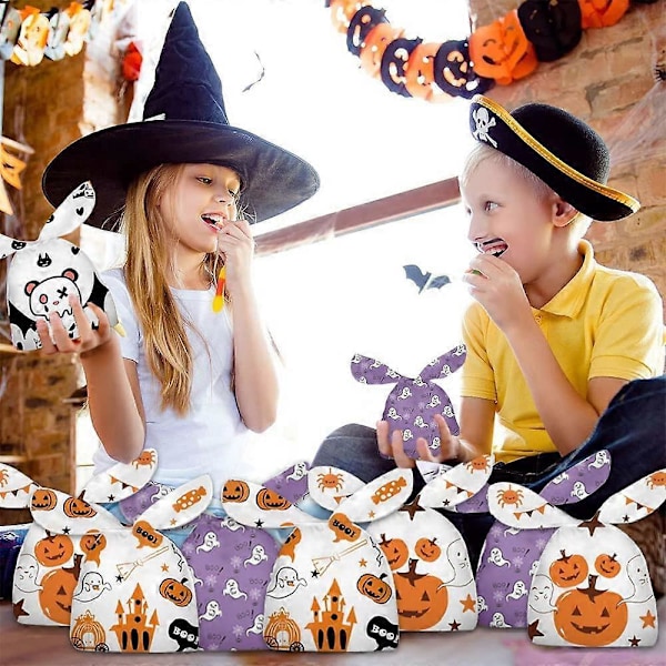 Halloween Godtepose, Godteposer, Godtepose, 50 STK Halloween Godteposer, Godteposer, Gaveposer