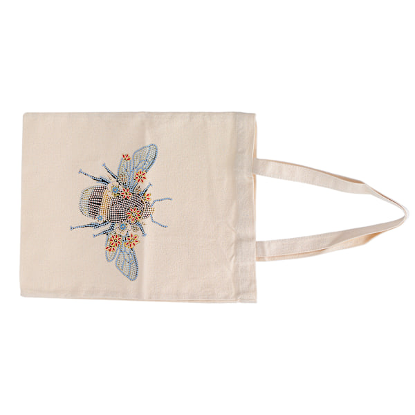 Diamantmålning Tote Bag Praktisk Färgglad Special för Skolväska Förvaring Picknick Resor GåvorBB013