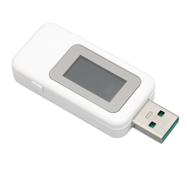USB-tester 0‑6,5A strøm 4‑30V spenningsfargeskjerm USB-testermultimeter for mobiltelefon
