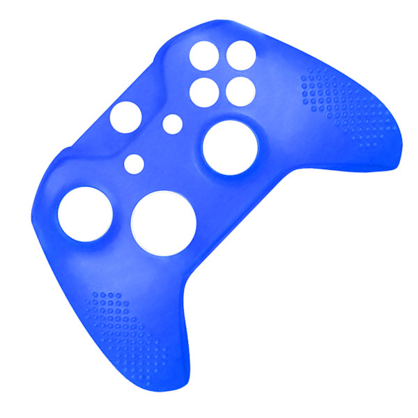 Gamepad Silikonfodral Halkfri Spelkontroll Skyddande Fodral med Knapplock för XBOX ONE Slim Blå