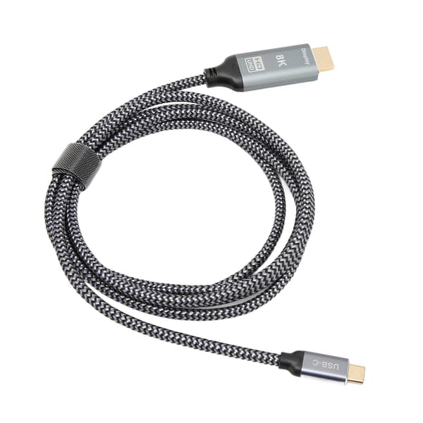 8K USB C till HD Multimedia Interface Adapterkabel Hane till Hane USB3.1 Typ C till HD Multimedia Interface Kabel