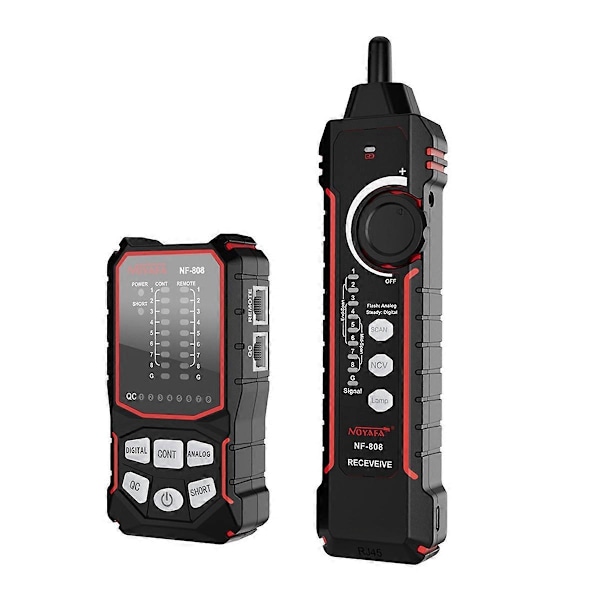 -808 Nettverkskabeltester Multipurpose Kabelfinner