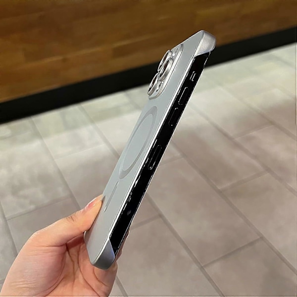 Magsafe Rammeløs Matt Ultratynn Lett Støtfanger Telefondeksel For Iphone15 Pro Max/iphone15 Pro