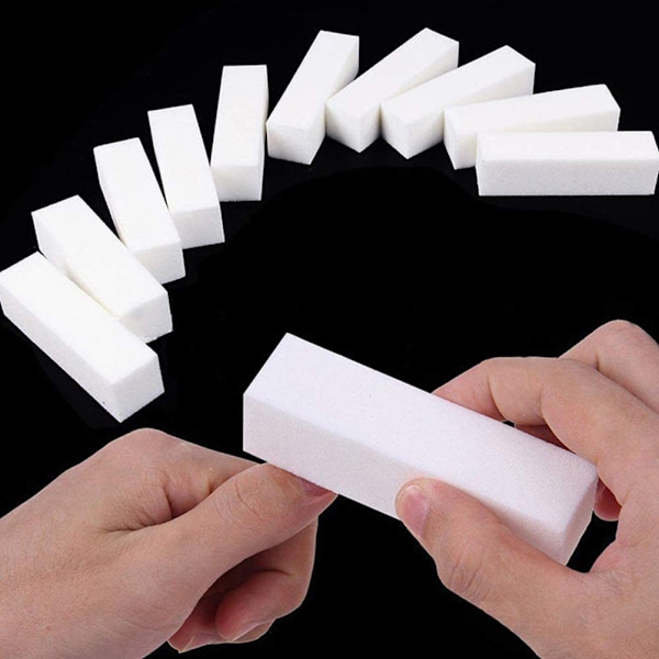10 st professionella nagelbuffer slipblockar nagelfilar nagelkonst tips verktyg