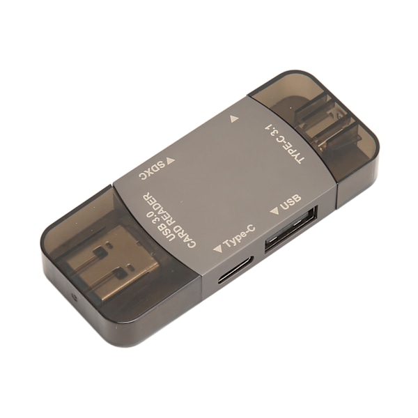Kortläsare Typ C 3.1 USB 3.0 OTG-funktion Hög hastighet Brett kompatibel Minneskortläsare för telefon Dator YC D204