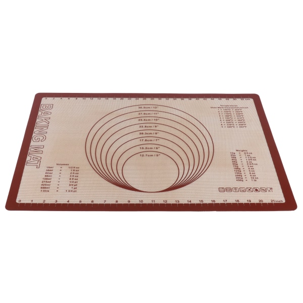 Silikon Glassfiber Stekepanne Mat Eltematte Bakeark for Hjemmekjøkken Bakeri