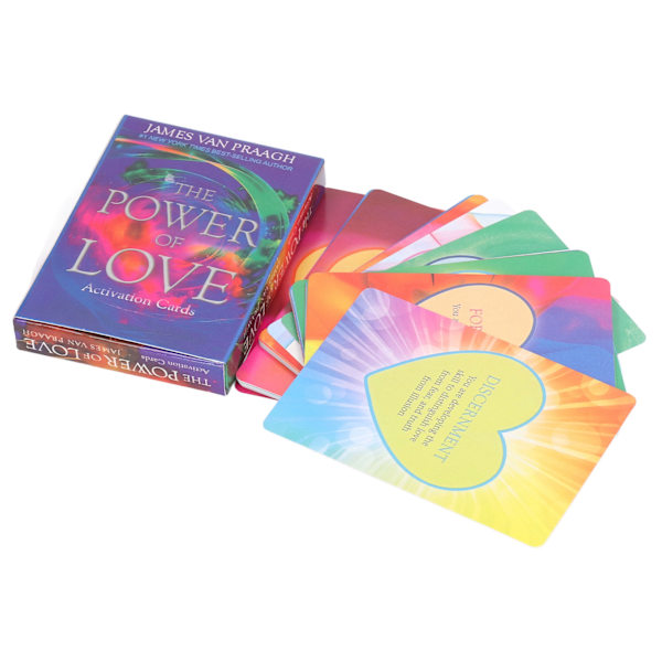 44 kortlekar Tarotkort Kärlek Tema Belagd Pappersprognos Divination Tarot Deck Kort