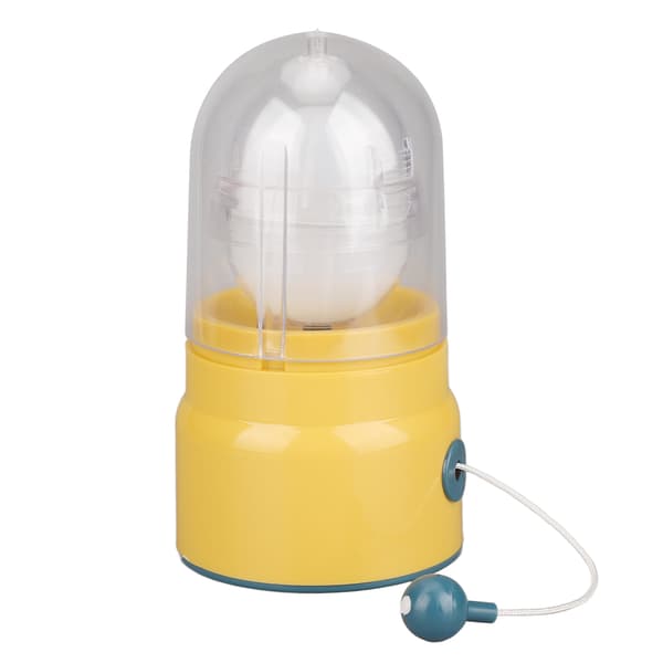 Egg Scrambler Shaker Manuell Hjem Egg Spinner Eggeplomme Hvit Mikser Gylden Egg Maker Gul