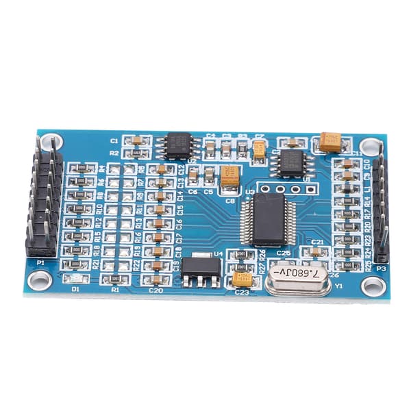 24 Bit 8-kanals ADC-modul Dataindsamlingskort Høj nøjagtighed 30ksps Dataoutputhastighed ADS1256