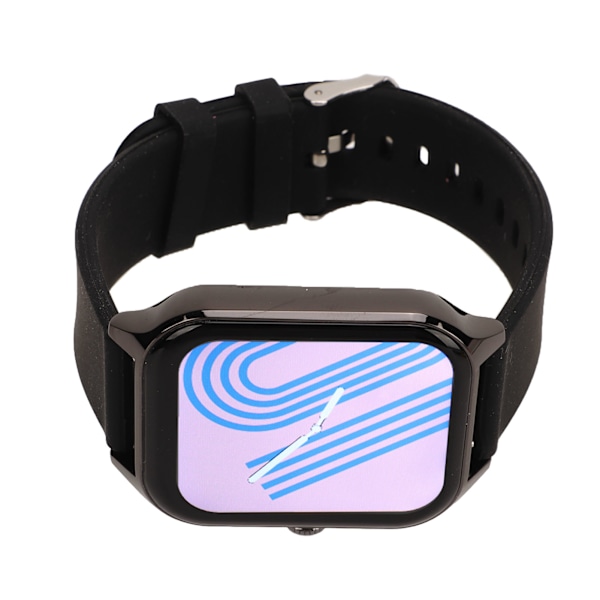 1,83 tommer GT40 Smart Watch HD Fuld Skærm 128Mb IP67 Vandtæt Smart Watch Støtte Bluetooth Opkald Sort