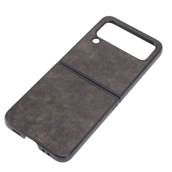Samsung Galaxy Z FLIP 4:lle taittuva näytönpuhelimen kotelo nahkainen taittuva näytönpuhelimen suojakotelo, Camouflage Green