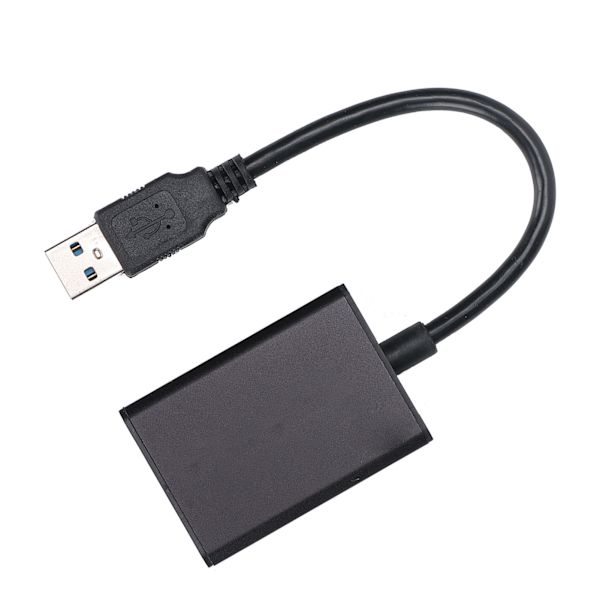 HD Videoopptak USB3.0 til HD Multimedia Interface Videoomformer for PC Bærbar Projektor