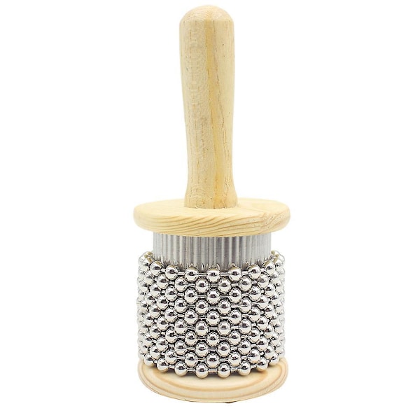 Trehåndtak Cabasa med stålkule - 8,5 cm
